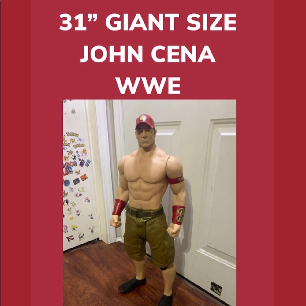 Giant 31” JOHN CENA Figure WWE “U Can’t See Me!”
